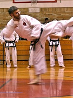Steve is a Black Belt !